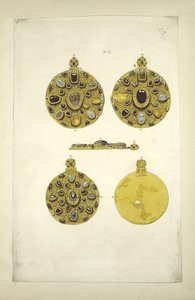 المجوهرات الروسية قبل الغزو المغولي. من آثار الدولة الروسية قبل 1853