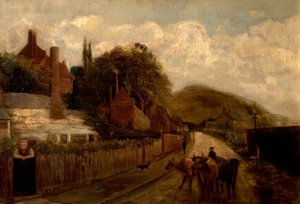 Sneinton Hermitage ، نوتنغهام ، 1887 بواسطة GS Stevenson