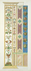 لوحة من رافائيل لوجيا في الفاتيكان ، من "Delle Loggie di Rafaele nel Vaticano" ، نقشها جيوفاني أوتافياني (c.1735-1808) ، تم نشرها c.1772-77 (نقش ملون باليد)