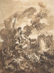 قصة مصايد الأسماك: نبتون وأمفيتريت ، 1768.