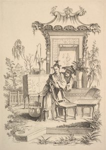 رجل وامرأة صينية ، كاليفورنيا. 1742. بواسطة غابرييل هوكير