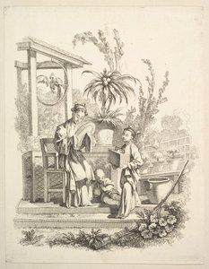 المرحاض ، كاليفورنيا. 1742. بواسطة غابرييل هوكير