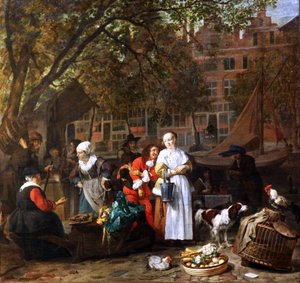 الفرنسية: Le marché aux herbes d