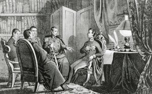 وعد الأمير تشارلز ألبرت أمير كارينيانو (1798-1849) بدعم المتآمرين الليبراليين ، 6 مارس بواسطة جابرييل كاستانيولا