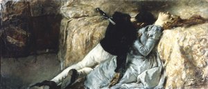 باولو وفرانشيسكا ، حوالي 1887. بواسطة غايتانو بريفياتي
