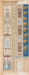 Pilaster Loggia IV (الزخرفة التي تجلس تحت عبقرية المجد)