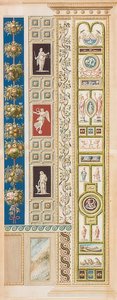 Pilaster Loggia XIII (الزخرفة بالمناظر الطبيعية وقطع الصيد)