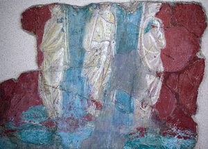 اللوحة الجدارية الرومانية بواسطة Gallo-Roman