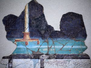 اللوحة الجدارية الرومانية