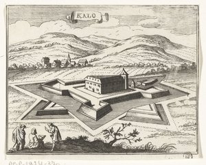 منظر لـ Nagykálló الصور الطبوغرافية للنمسا والمجر والبلقان (عنوان السلسلة) Korte beschryvinghe ، en de aen-wysinghe der plaetsen in desen boeck ، مع موقف teghen wordighen الخاص بهم ، Uyt-ghebeldt ، في Oostenryck (حد ذاتها) بواسطة جاسبار بوتاتس