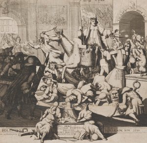 بقرة هولندية ركض بقرة هولندية ، 1690.