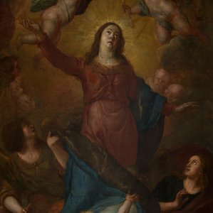 كنيسة الرعية (Sint-Walburgakerk). تلوين. جاسبار دي كراير. 1652
