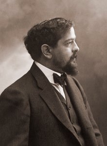 الملحن الفرنسي (1862-1918) كلود ديبوسي - صورة الملحن الفرنسي كلود ديبوسي (1862-1918) 1908 - صورة Nadar.