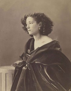 صورة لسارة برنهاردت 1844-1923 ، 1864. بواسطة نادار