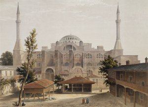 آيا صوفيا ، القسطنطينية ، حانة. 1852