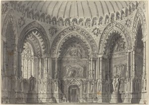 Rotunda على الطراز القوطي بواسطة جاسبارو جالياري
