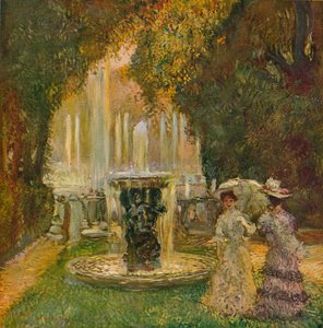 Les Grandes Eaux A Versailles LAllee DEau، c1908