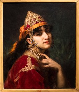 حليمة (زيت على قماش) بواسطة غاستون سانتبيير