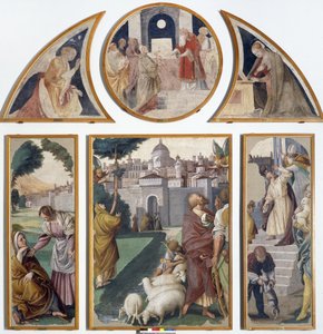 Stories of Saints Joachim and Anna بواسطة جودنزيو فيراري
