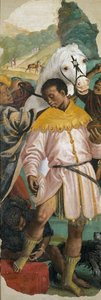 العشق من لوحة المجوس اليسرى ، 1541-1542.