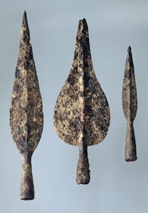 رؤوس لانس وجافيلين ، 475-300 قبل الميلاد (برونزية)