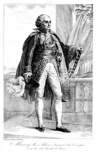 بون أدريان جينوت دي مونسي 1754-1842 ، مارشال فرنسا ، 1839.