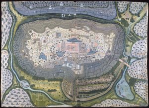 مدينة رانثامبور المحصنة ، كاليفورنيا. 1810-18. بواسطة جيل باجتا