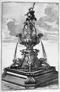 تصميم نافورة ، 1664