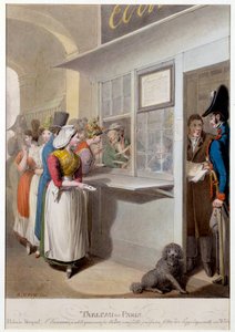 الكاتب العام للطباعة الحجرية في القصر الملكي لجورج إيمانويل أوبيتز (1775-1841) في القرن التاسع عشر في باريس ، متحف كارنافالي بواسطة جورج إيمانويل أوبيتز