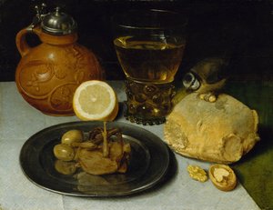 لا تزال الحياة ، ربما كاليفورنيا. 1625-30.