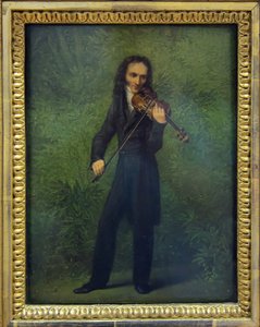 صورة نيكولو باغانيني 1782-1840 ، 1830-1831