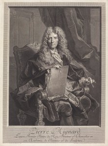 بيير مينارد بواسطة جورج فريدريش شميت بعد Hyacinthe Rigaud