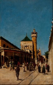 شارع في تونس بواسطة جورج جريم