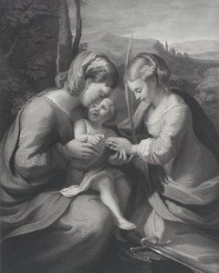 الزواج الصوفي من سانت كاترين ، كاليفورنيا. 1831. بواسطة جورج جاكوب فيلسنج