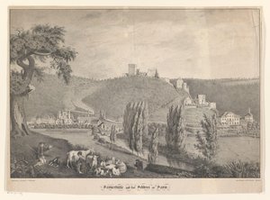 Sayner Hütte في فتحة Sayn Saynerhütte و Sayn Castle (العنوان على الكائن) بواسطة جورج أوستروالد