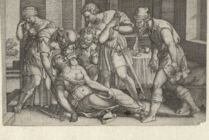 Collatinus و Brutus مع Lucretia المحتضر قصص من التاريخ الروماني المبكر (عنوان السلسلة) بواسطة جورج بينز