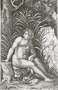 قتل Procris من قبل سيفالوس بواسطة جورج بينز