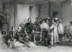 Death of the Earl of Lindsey (engraving)