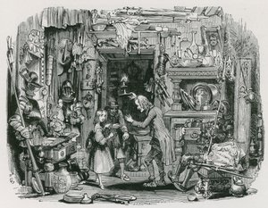 The Stranger يجلب Little Nell Home (نقش)