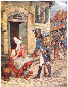 جانيت وجانو ، رسم توضيحي من "كتاب أغنية مصورة" ، 1910