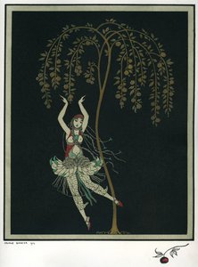 تمارا كارسافينا في الباليه The Firebird تأليف I. Stravinsky بواسطة جورج حلاق
