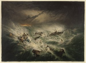 حطام الاعتماد (12 نوفمبر 1842) بواسطة جورج باكستر