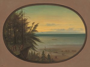 سلم هندي - Nayas Indians ، 18551869. بواسطة جورج كاتلين