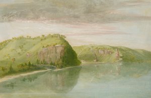 قبر دوبوك ، أبر ميسيسيبي ، 1835-1836. بواسطة جورج كاتلين