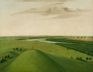 فورت يونيون ، مصب نهر يلوستون ، 2000 ميل فوق سانت لويس ، 1832.