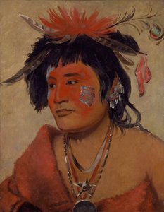 باه-شي-ناو-شاو ، محارب 1831. بواسطة جورج كاتلين