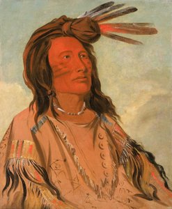 الأب في القانون ، التبغ ، رئيس Oglala ، 1832. بواسطة جورج كاتلين