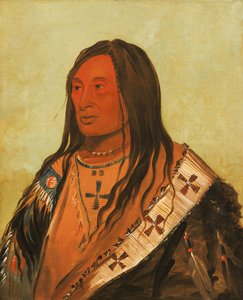 Táh-zee-keh-dá-cha، Torn Belly، and Distinguished Brave، 1832. بواسطة جورج كاتلين