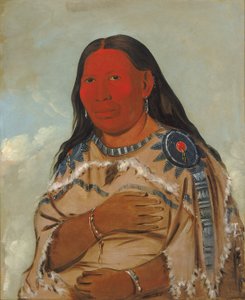 زوجة اثنين من الغربان ، 1832. بواسطة جورج كاتلين