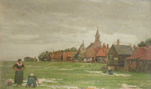 Washerwomen ، هولندا ، 1876 (مجلس) بواسطة جورج كلاوسن